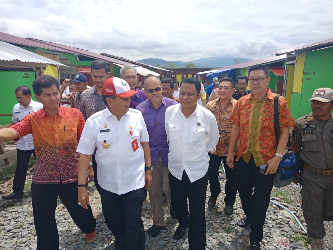 Humanitarian Efforts In Building Shelter For Sulawesi's Disaster